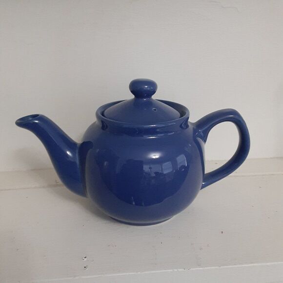 Personal blue teapot Old Amsterdam Porcelain Work - Picture 1 of 4